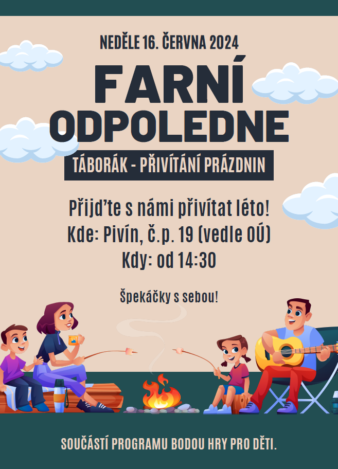 Farní odpoledne v Pivíně